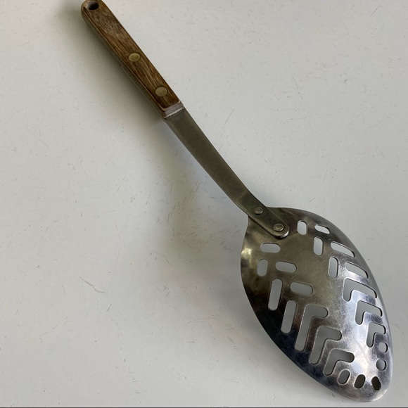 COPY - Vintage Flint Slotted Spoon - Picture 2 of 4